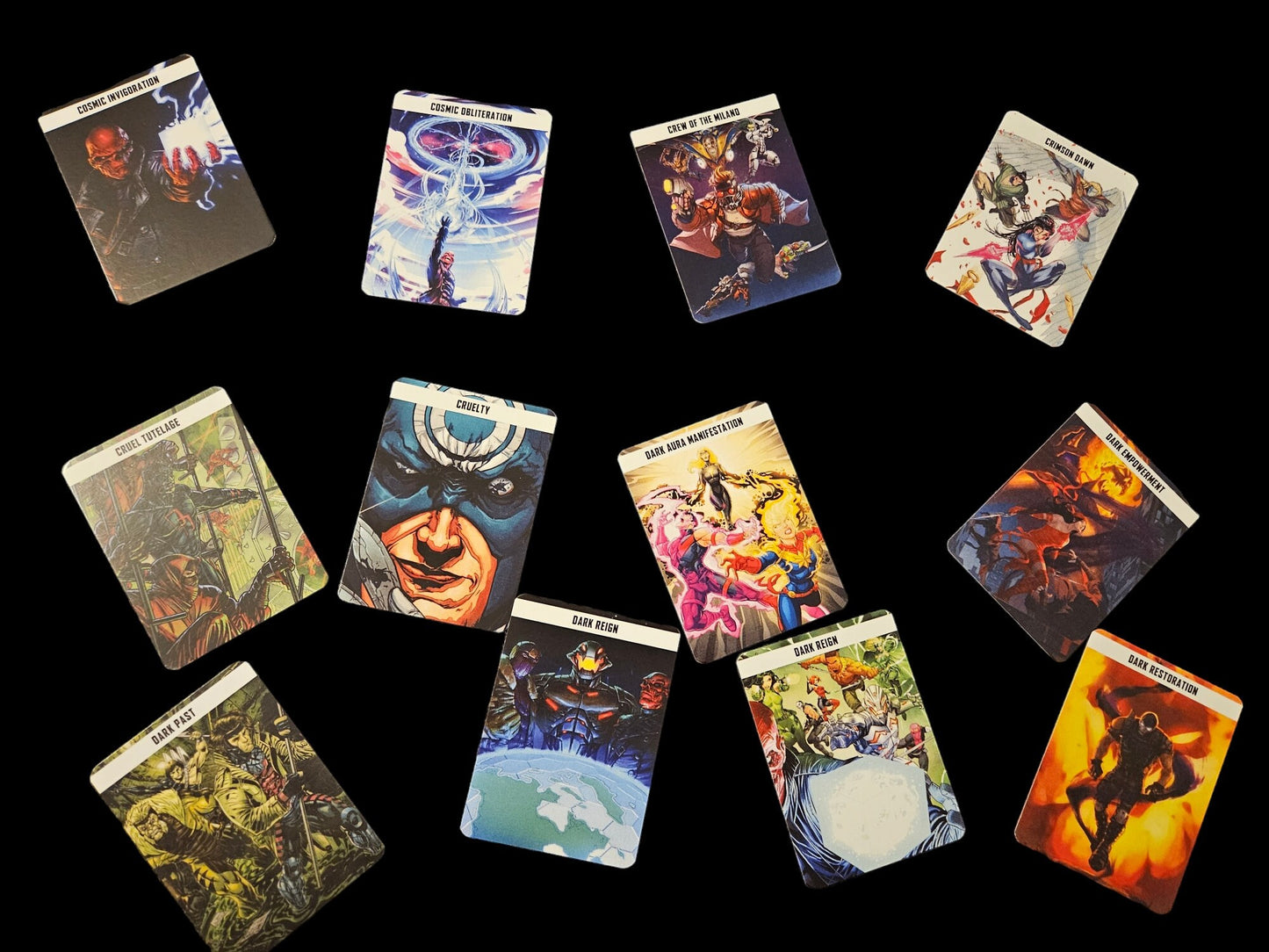 Tactics Card Pack - Complete Collection - 2019 to August 2024 - 259 Cards Included - MCP - Marvel Crisis Protocol