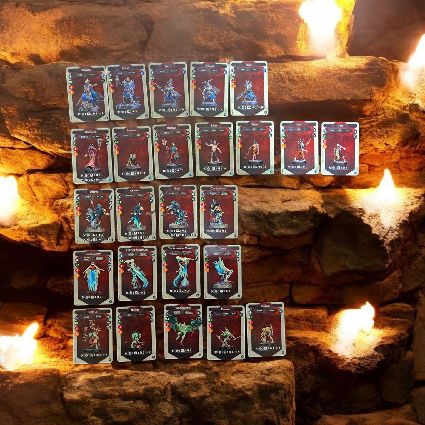 Grand Alliance Death - Warhammer Underworlds - 2024 Unit Warband Errata - 49 Total Cards Included