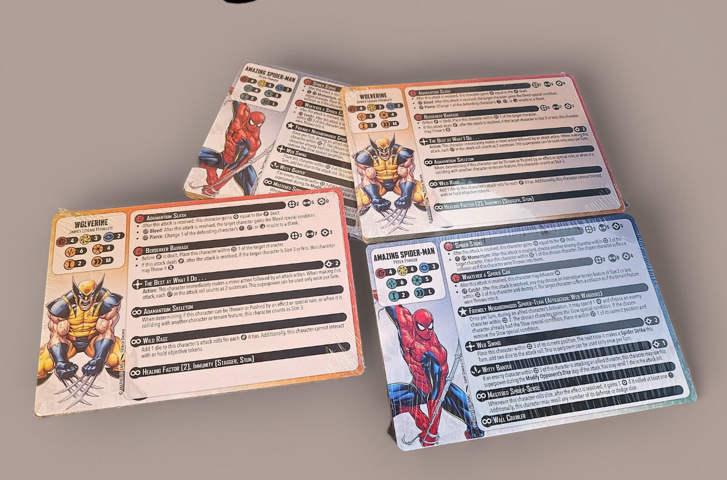 Card Pack 1 - 2023 Update - MCP - Marvel Crisis Protocol