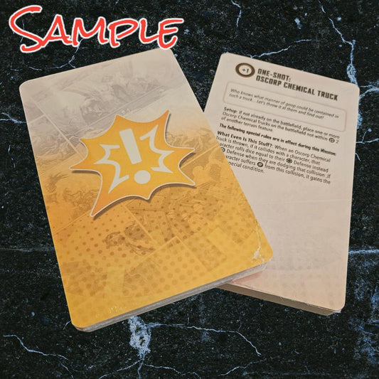 One-Shot Cards - All 26 Cards - MCP - Marvel Crisis Protocol