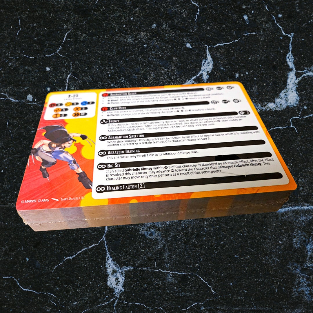Card Pack 3 - Expansion Pack - Vertical to Horizontal- MCP - Marvel Crisis Protocol