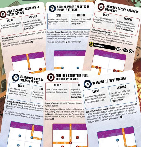 2025 Crisis Card Pack - 32 Cards Included - MCP - Marvel Crisis Protocol