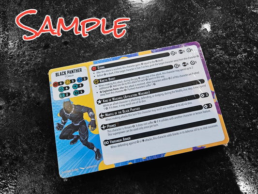 Card Pack 2 - 2021 Update - MCP - Marvel Crisis Protocol