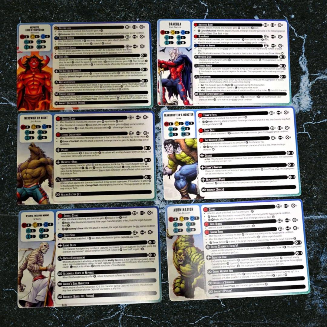 Card Pack 6 - Expansion Pack - MCP - Marvel Crisis Protocol