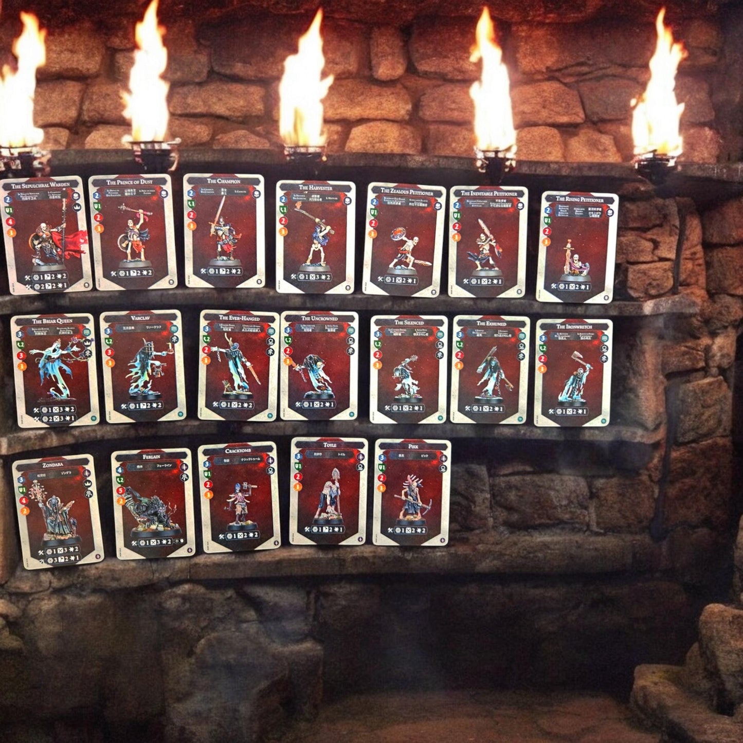Grand Alliance Death - Warhammer Underworlds - 2024 Unit Warband Errata - 49 Total Cards Included