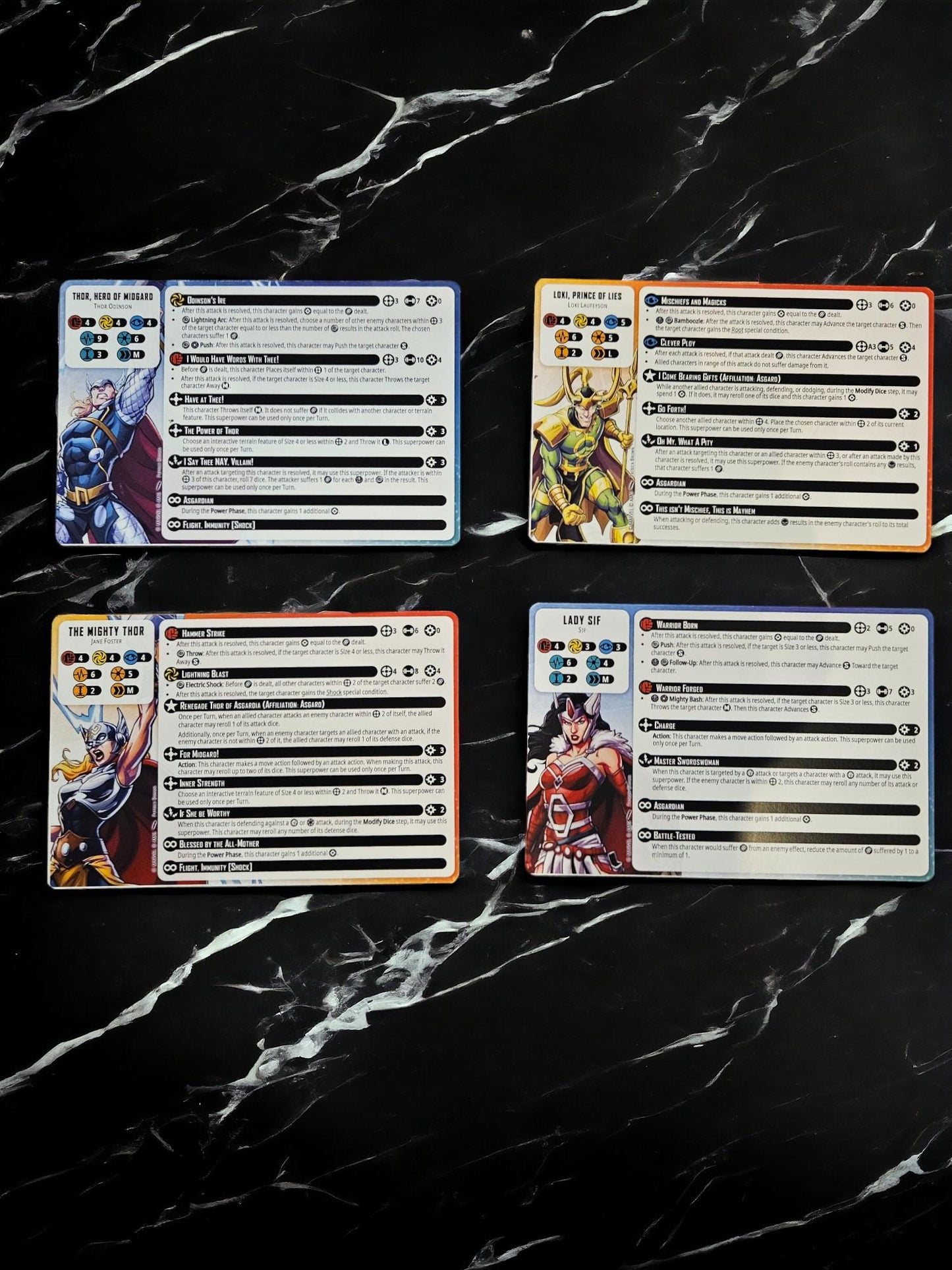 Card Pack 5 - Expansion Pack - MCP - Marvel Crisis Protocol