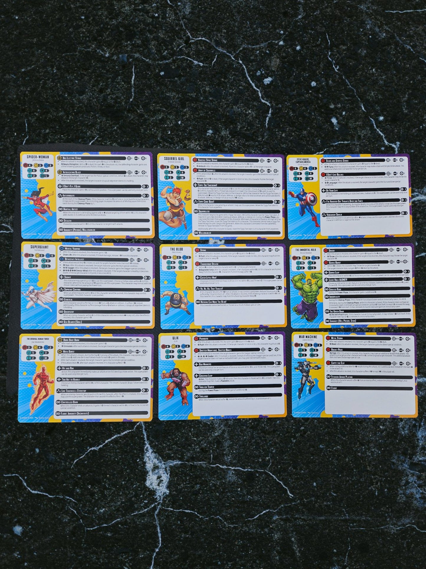 Card Pack 4 - Expansion Pack - MCP - Marvel Crisis Protocol
