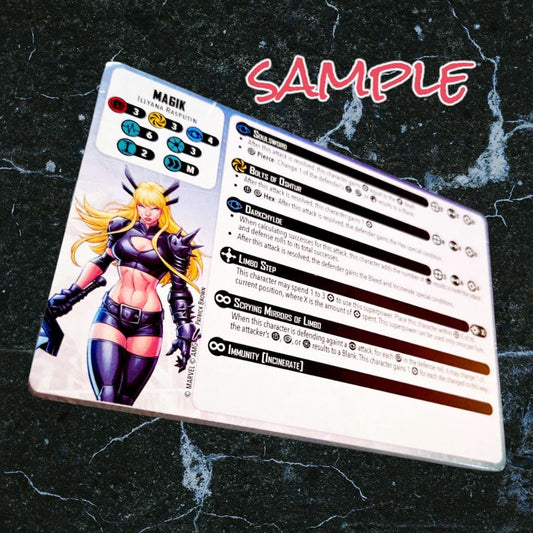 Card Pack 7 - 2025 Update - MCP - Marvel Crisis Protocol
