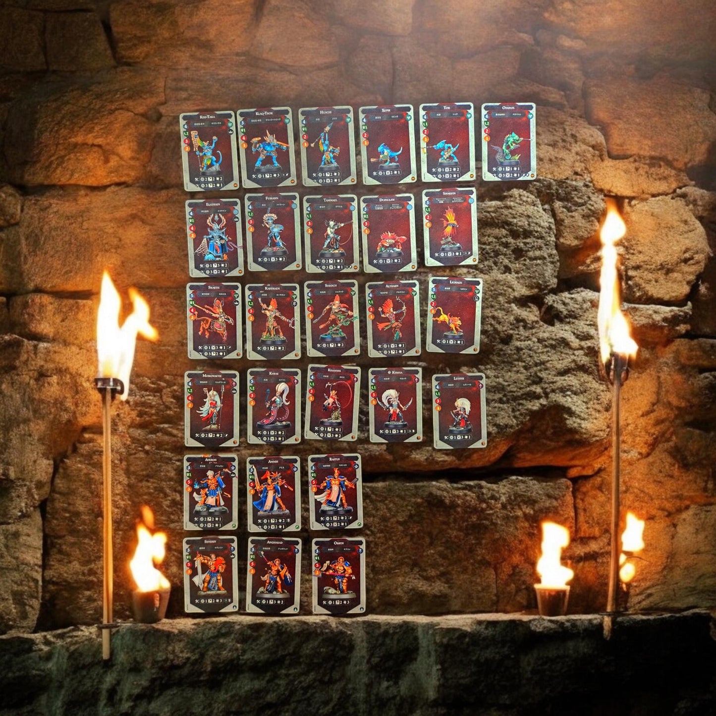 Grand Alliance Order - Warhammer Underworlds - 2024 Unit Warband Errata - 71 Total Cards Included