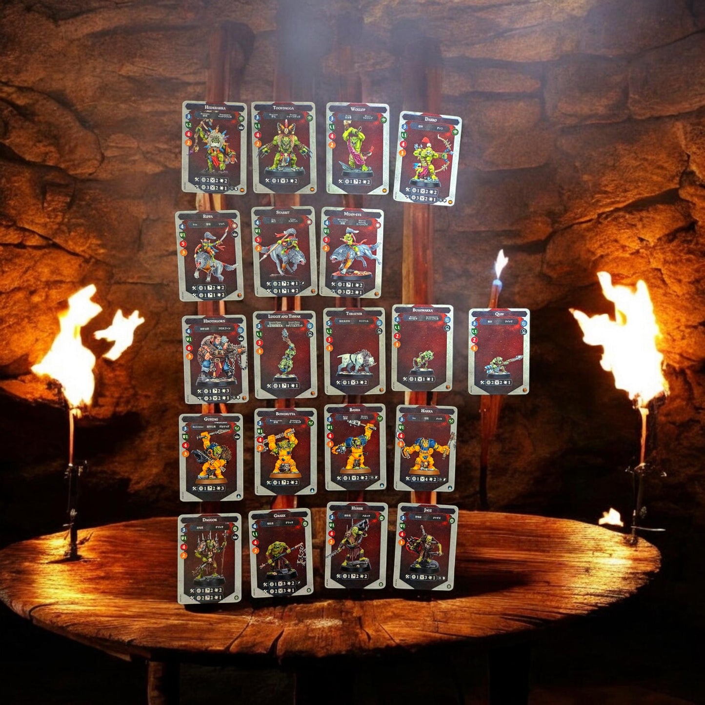 Grand Alliance Destruction - Warhammer Underworlds - 2024 Unit Warband Errata - 37 Total Cards Included