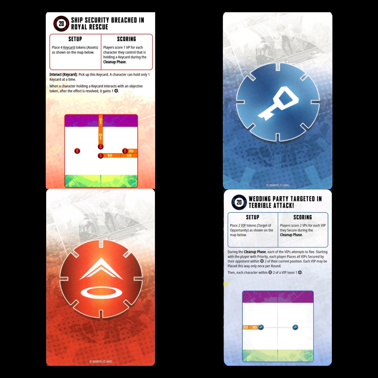2025 Crisis Card Pack - 32 Cards Included - MCP - Marvel Crisis Protocol