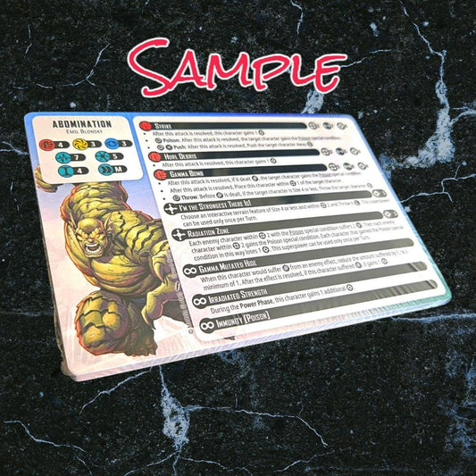 Card Pack 6 - Expansion Pack - MCP - Marvel Crisis Protocol